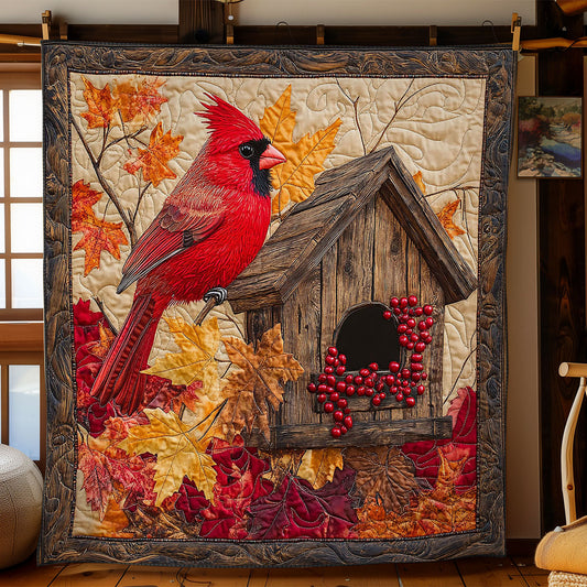 Autumn Cardinal CW2504027CL Quilt