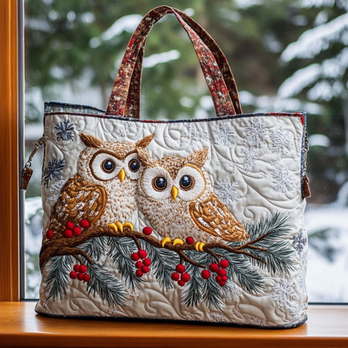 Pure Winter XR0710017CL Quilted Tote Bag