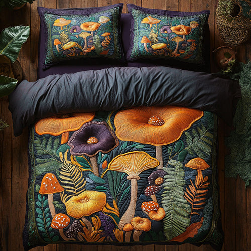 Moonlit Mushrooms CP2708076CL Duvet Cover Set