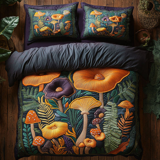 Moonlit Mushrooms CP2708076CL Duvet Cover Set