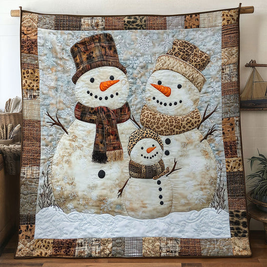Winter Cheer Snowman WN1411051CL Quilt