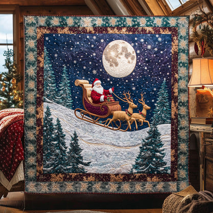 Santa Frozen Sky WN0210053CL Quilt