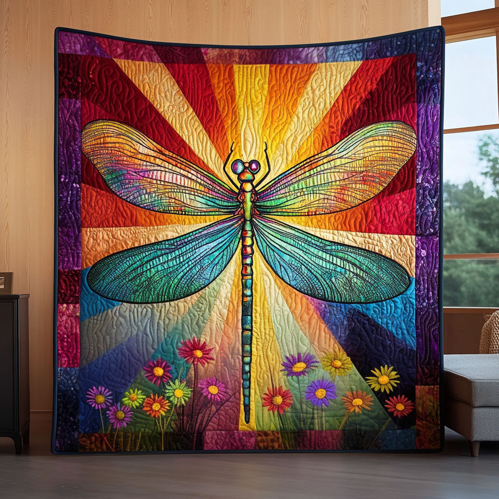 Colorful Dragonfly DH1609003CL Quilt