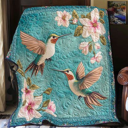 Hummingbird And Beautiful Magnolia WY2003068CL Quilt