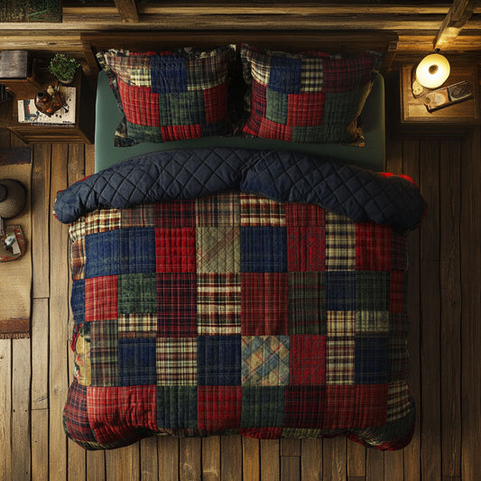 Vintage Patchwork WJ1005021CL Duvet Cover Set