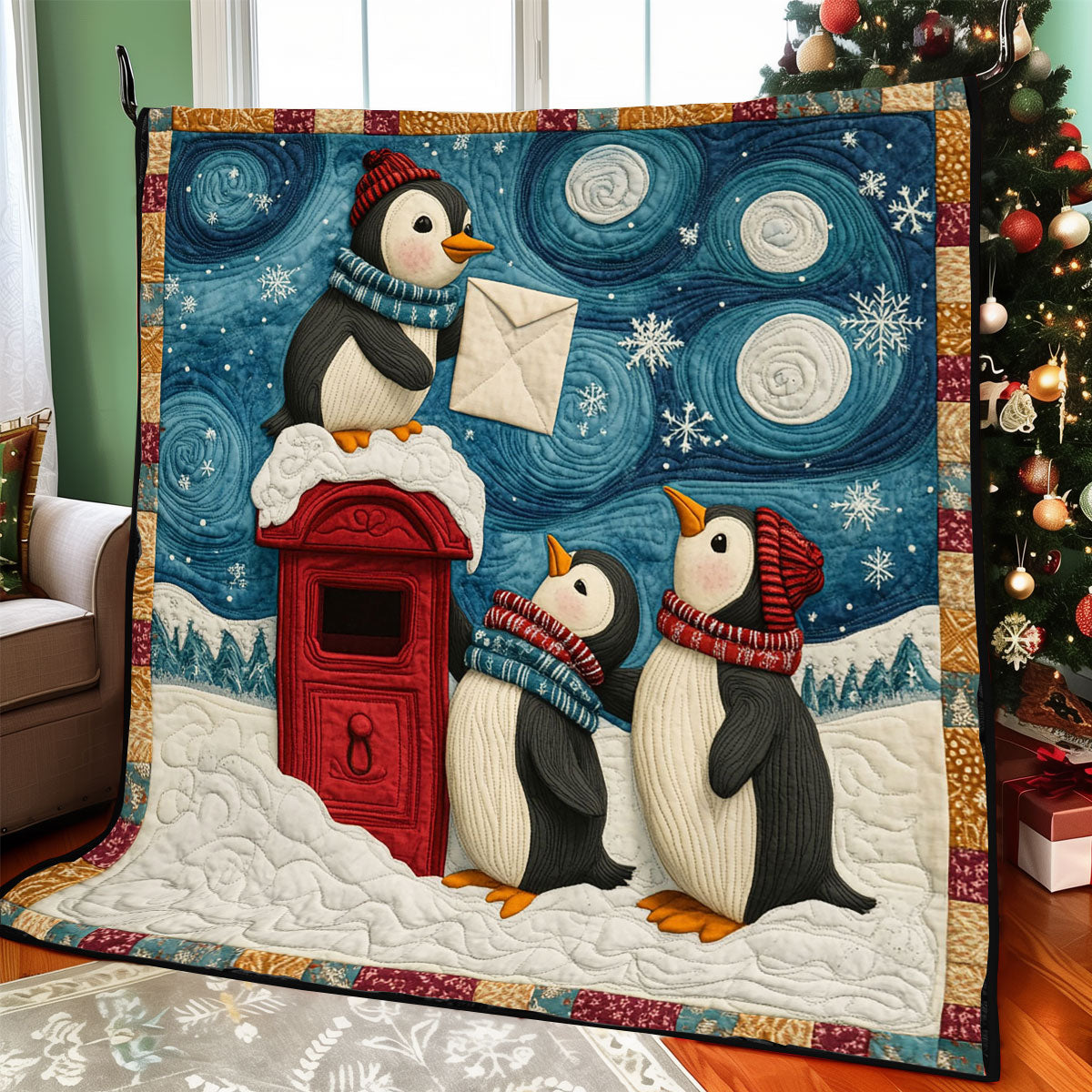 Penguin Post CP1711014CL Quilt