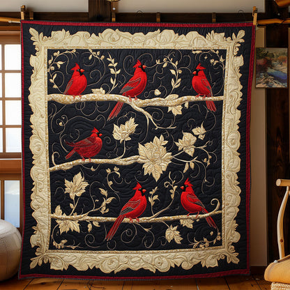 Cardinal Family WY1902060CL Quilt