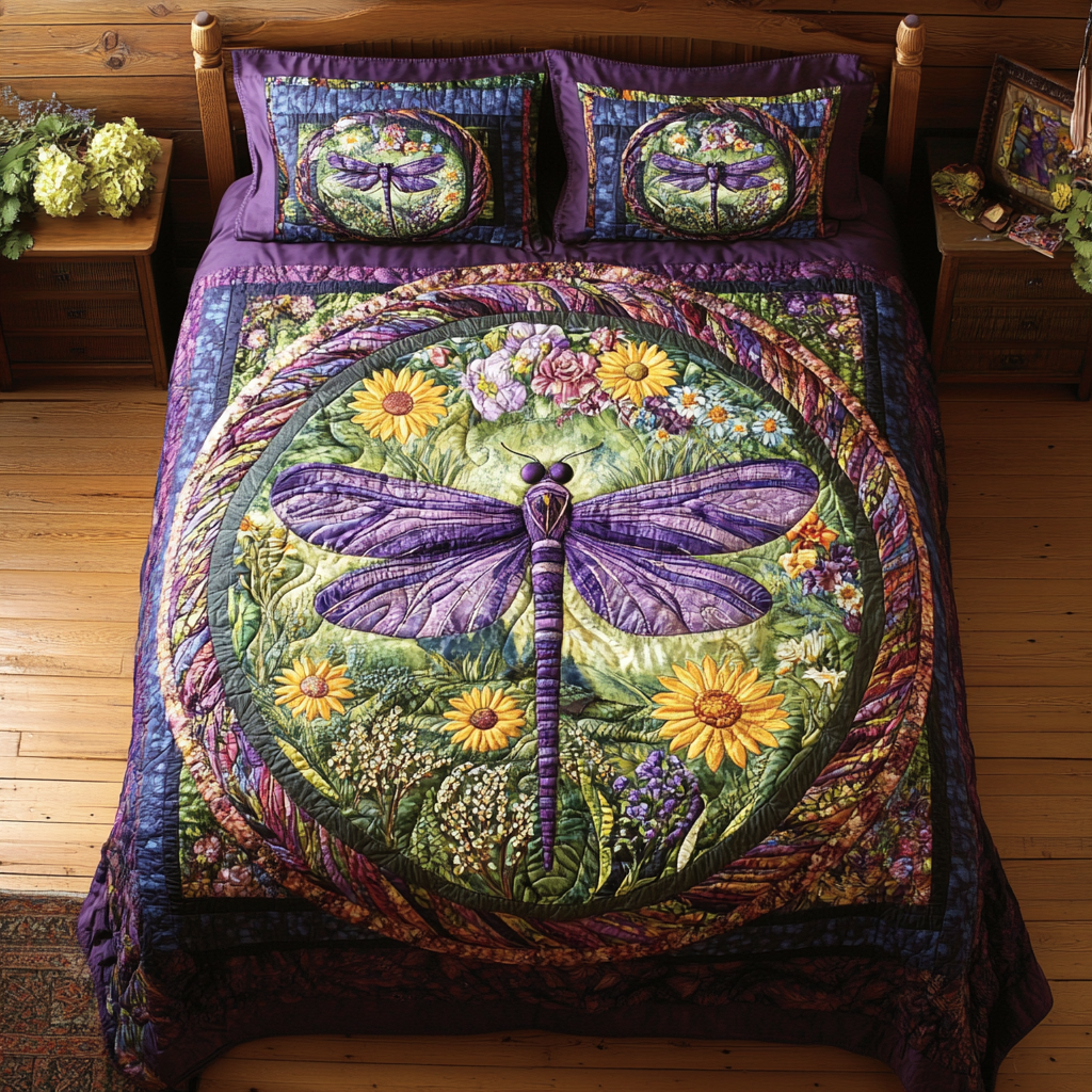 Floral Wings Harmony YR0901048CL Duvet Cover Set