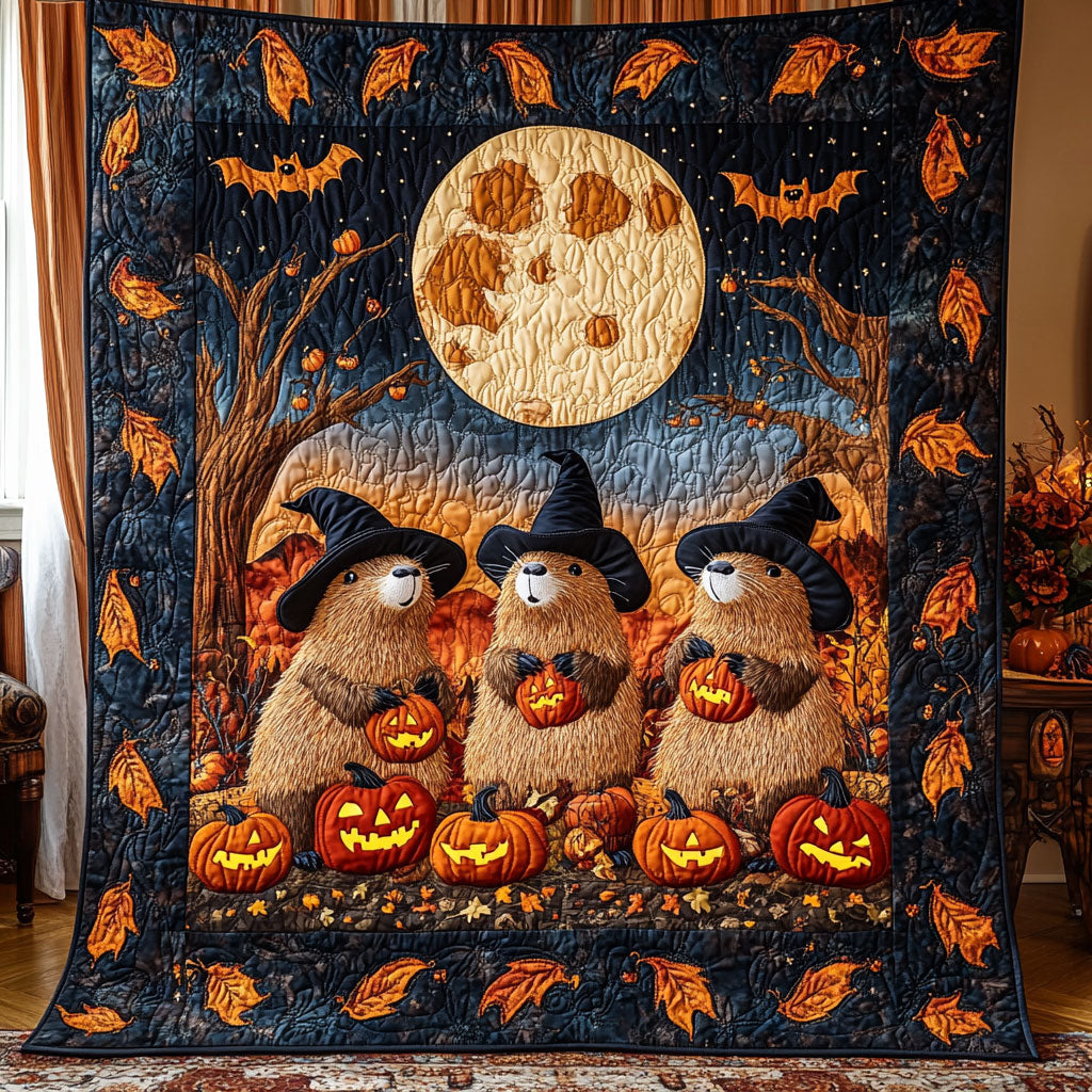 Midnight Capybara WN1108045CL Quilt