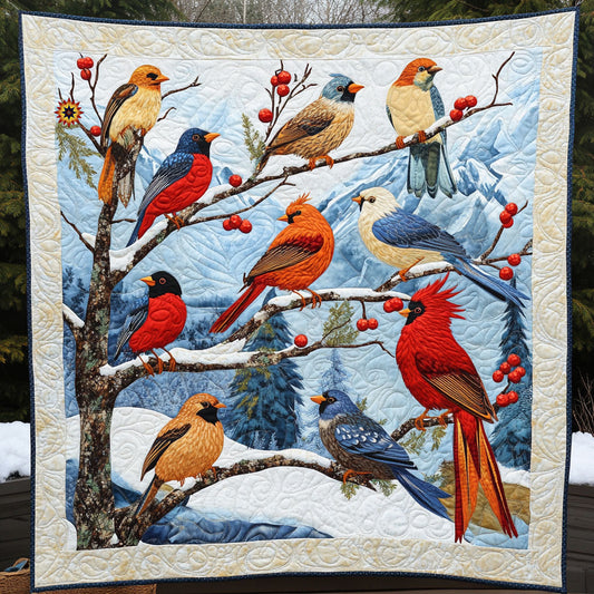 Winter Bird WJ0412037CL Quilt