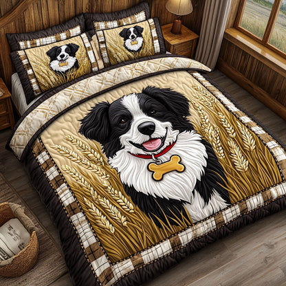 Charming Border Collie WJ2305016CL Duvet Cover Set