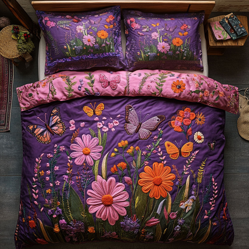 Pollinator Dream WY1607021CL Duvet Cover Set