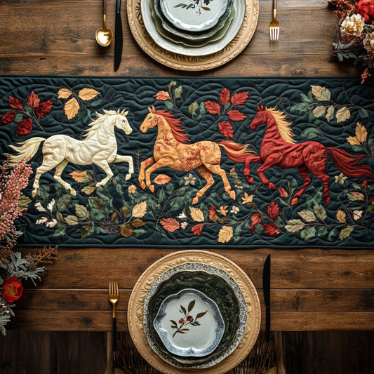 Wild Rides CP3004024CL Quilted Table Runner