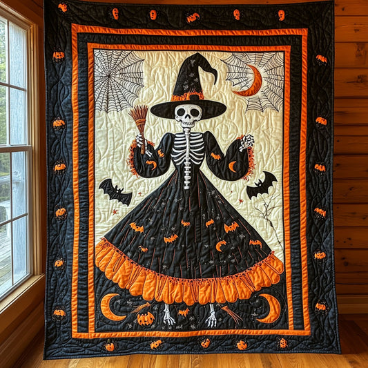 Spellbound Skeleton CP0908052CL Quilt