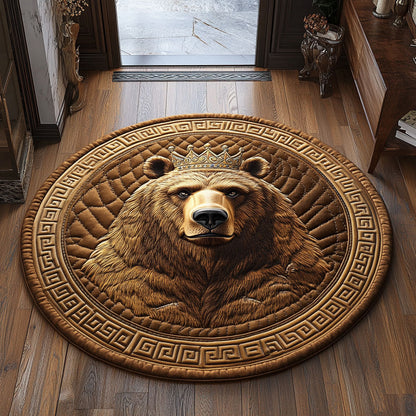 Regal Roar CP3107049CL Quilted Round Mat