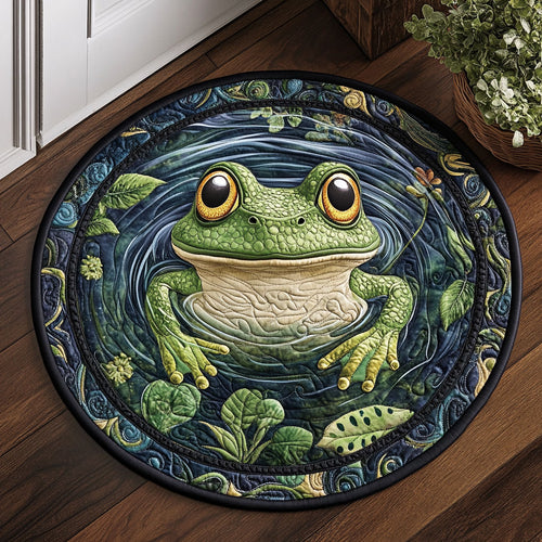 Froggie Pond CM2705022CL Quilted Round Mat