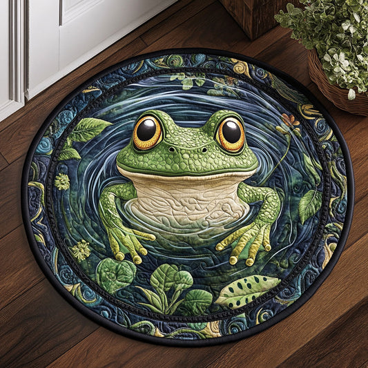 Froggie Pond CM2705022CL Quilted Round Mat