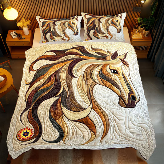 Brown Horse Spirit WP0512035CL Duvet Cover Set