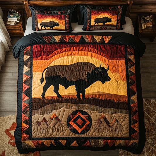 Tribal Bull CP2306023CL Duvet Cover Set
