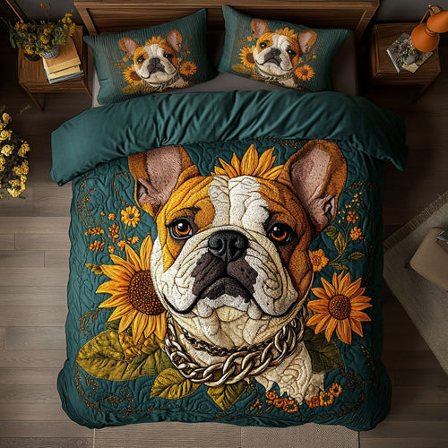 Bulldog's Bloom CP1704087CL Duvet Cover Set