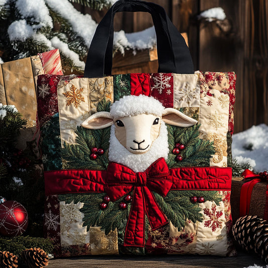 Redeemed Light Sheep WN3010052CL Quilted Tote Bag