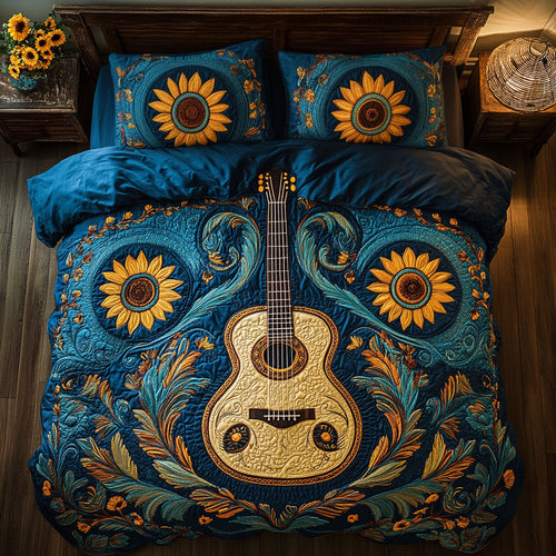 Sunflower Strings Symphony WY2406053CL Duvet Cover Set