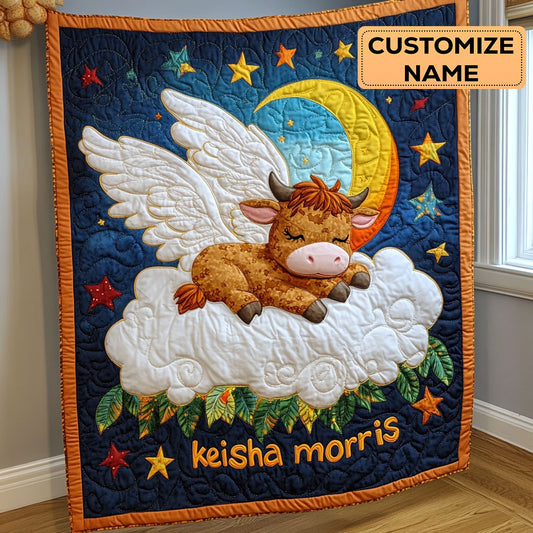 Sky Hoof CP1807034CL Personalized Baby Quilt