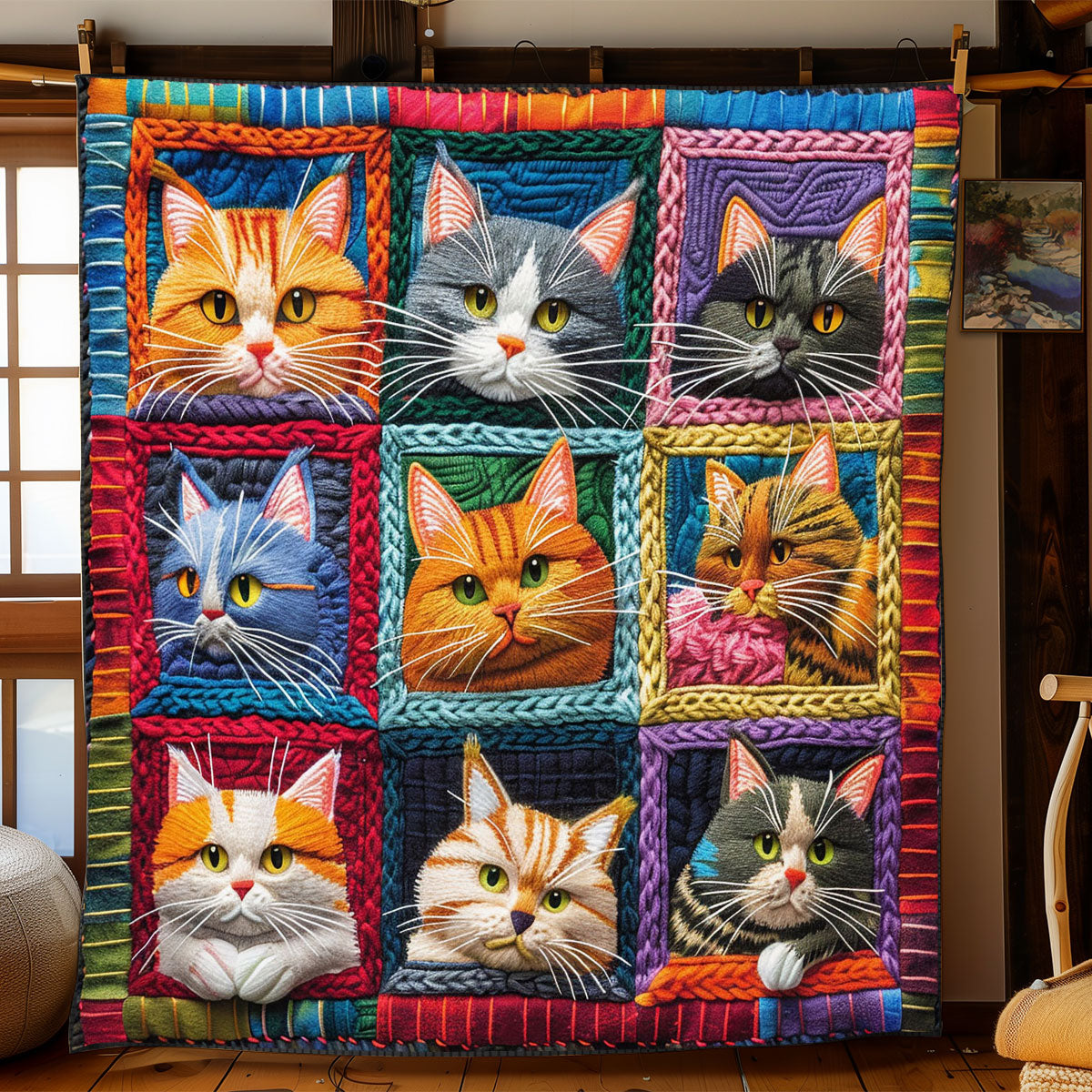 Purrfectly WJ0601009CL Quilt