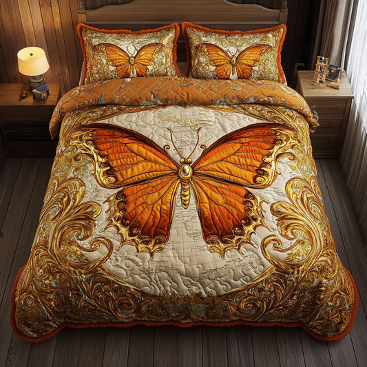 Orange Flutter CM0606015CL Duvet Cover Set