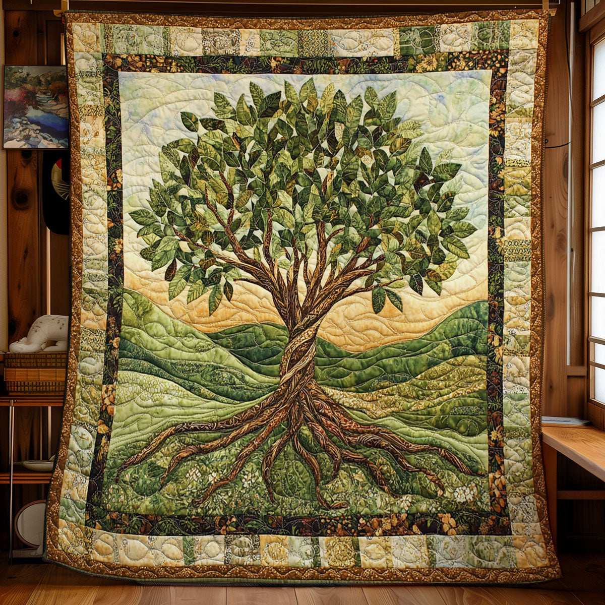 Beautiful Tree Of Life WY0602127CL Quilt