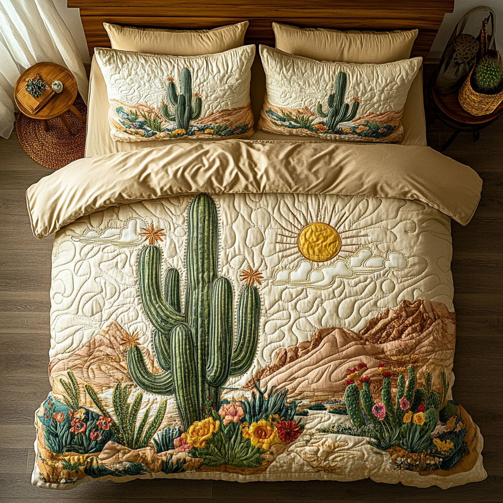 Golden Desert Morning WY0707061CL Duvet Cover Set
