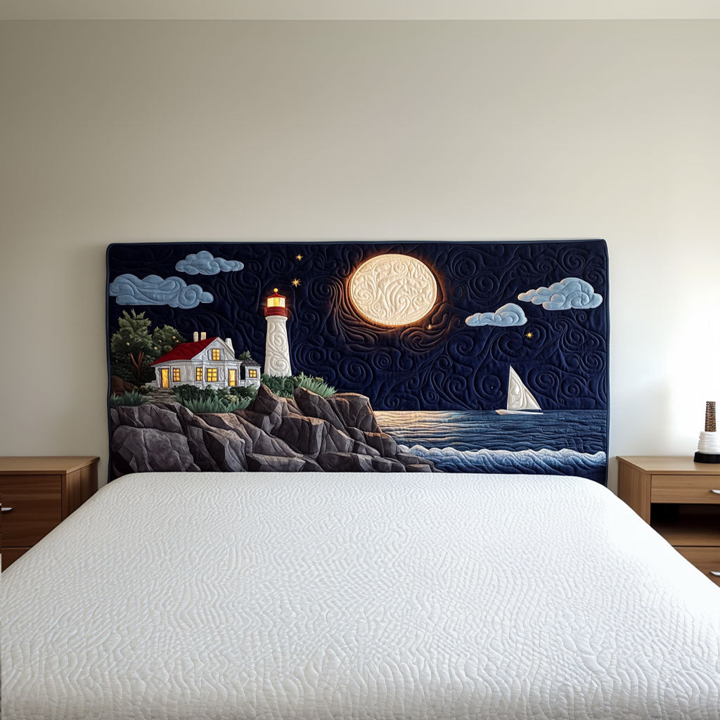 Night Lighthouse QA3112001CL Quilted Headboard Slipcover