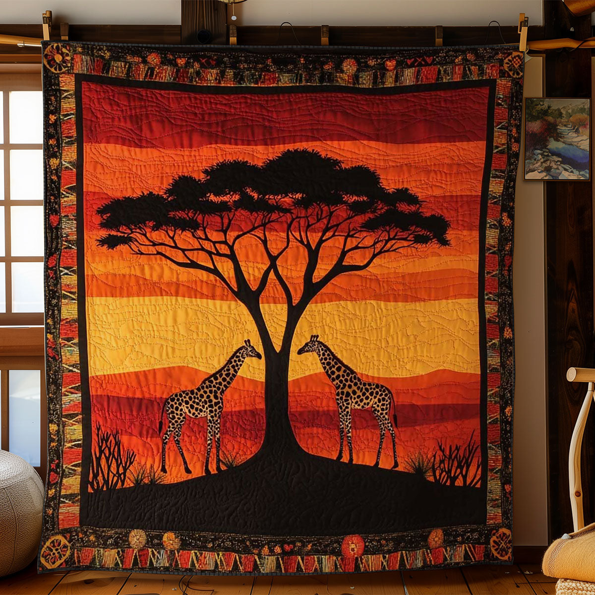 Scarlet African Safari WN2402030CL Quilt