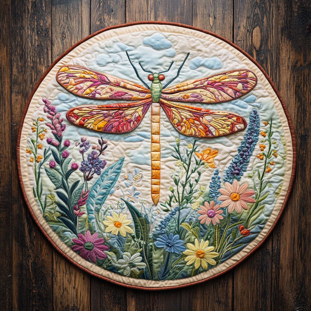 Meadow Spirit Dance CW1507028CL Quilted Round Mat