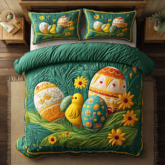 Hatchling’s Easter Paradise WJ0701030CL Duvet Cover Set