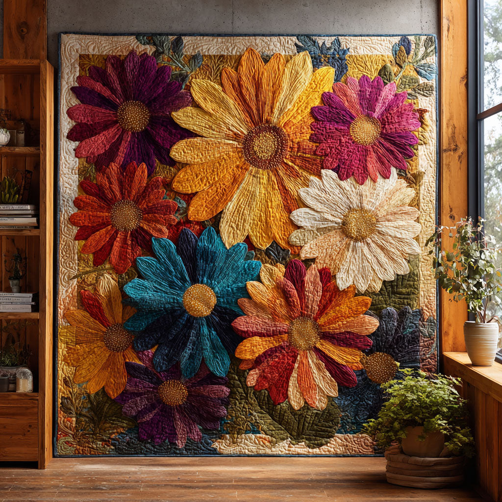 Bloom Daisy CW2108023CL Quilt