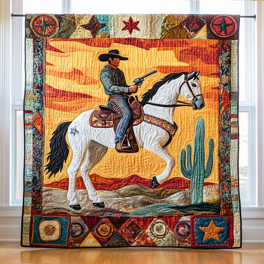 Cowboy On The Range WY2108053CL Quilt