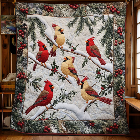Cardinal Forest CW0711009CL Quilt