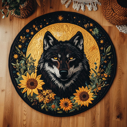 Guard Of The Moon WY0306014CL Quilted Round Mat