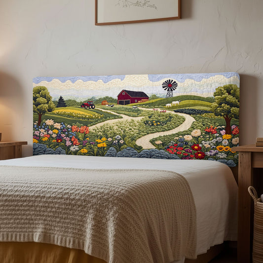 Village Serenity CP1512031CL Quilted Headboard Slipcover