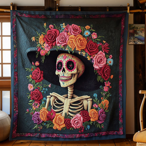 Charming Skeleton CP1604077CL Quilt