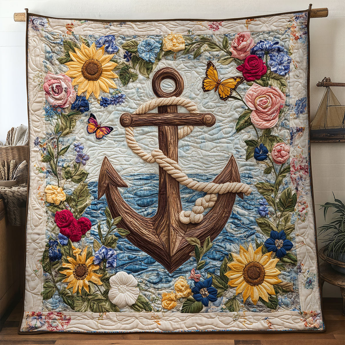 Anchor Charm WN0407004CL Quilt