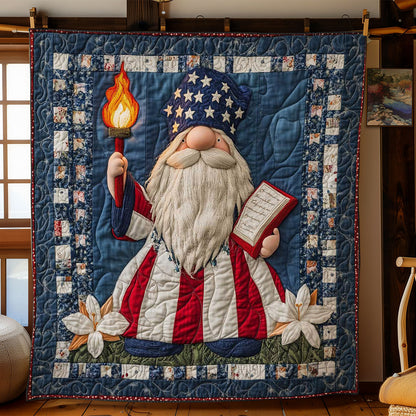 Gnome Of Liberty WN1404029CL Quilt