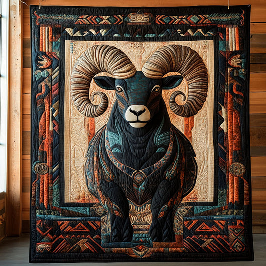 Tribal Ram CP1507051CL Quilt