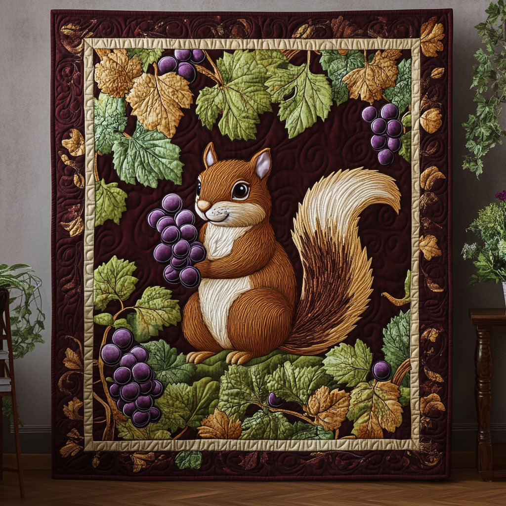 Grape Gatherer DH2309003CL Quilt