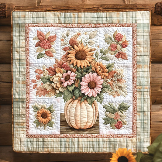 Harvest Petal Flower WN1408052CL Quilt