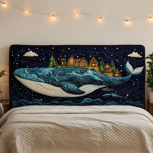 Whale Fantasy KL2912006CL Quilted Headboard Slipcover