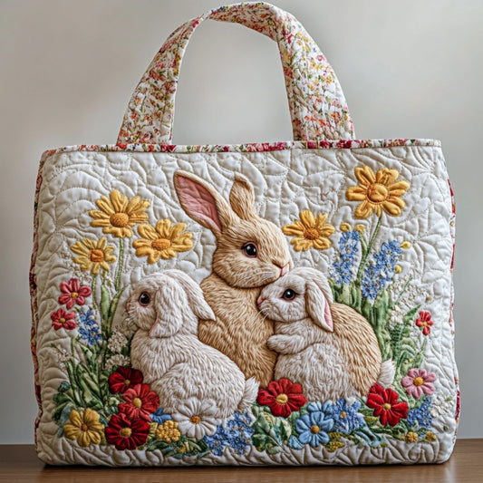 Mother Rabbit XR2509007CL Quilted Tote Bag