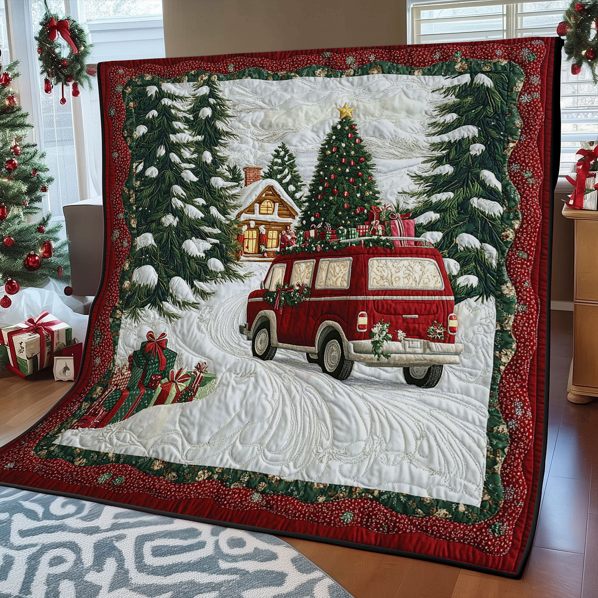 Festive Journey CW0411022CL Quilt