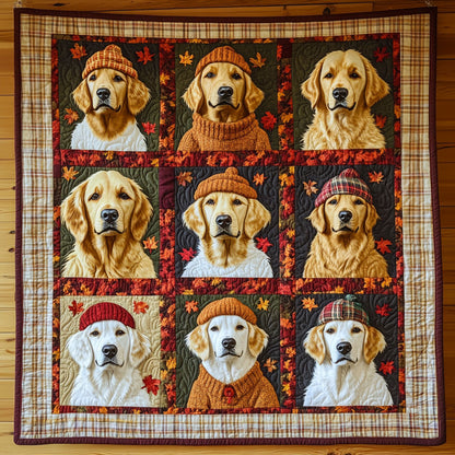 Golden Autumn Charm CW2208037CL Quilt